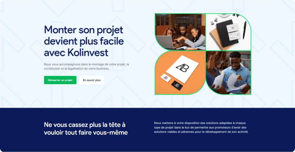 Projet Kolinvest Godwin Soola