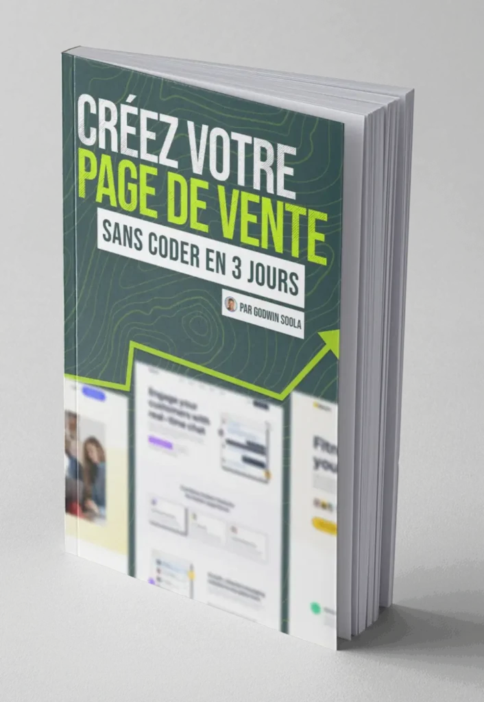 Obtenez votre page de vente en 3 jours sans coder